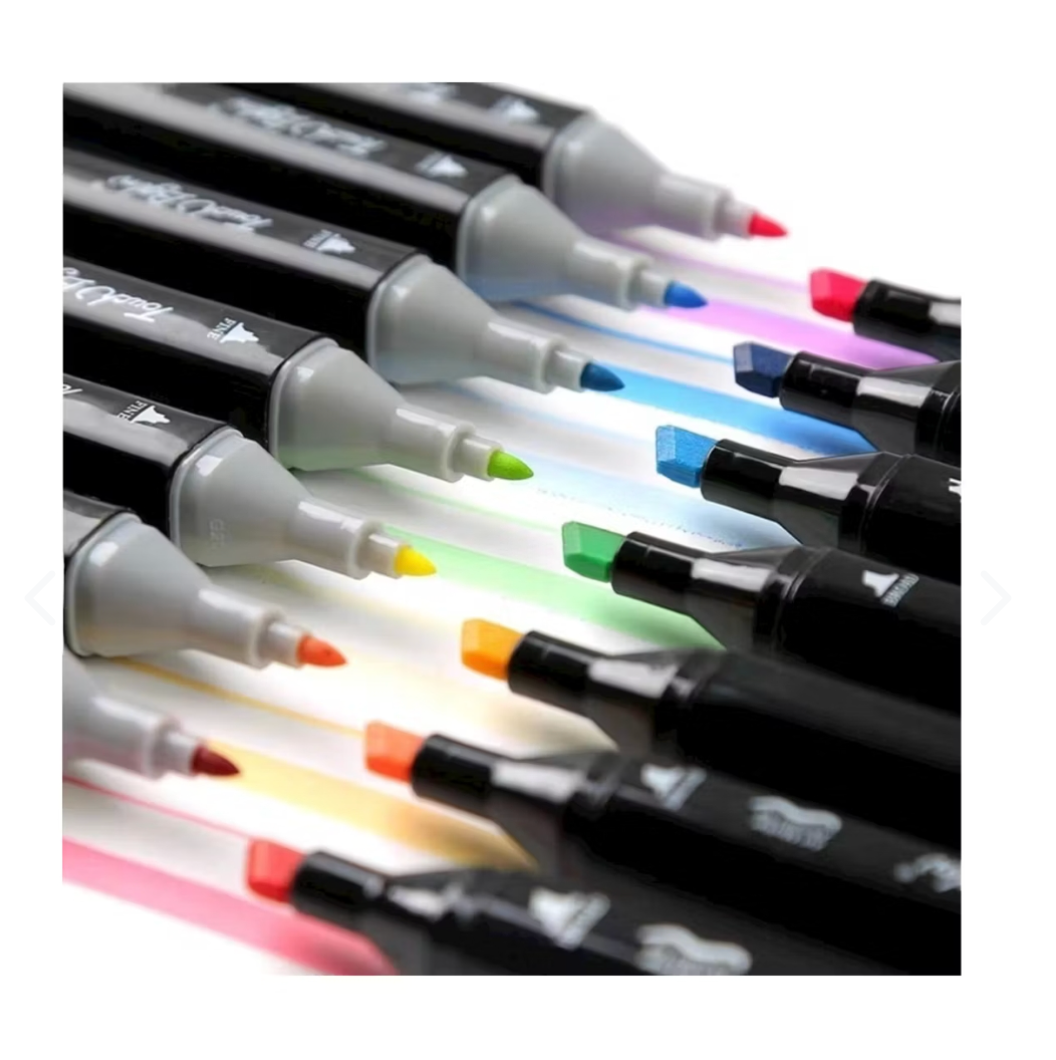 Set De Marcadores x120 Pzs Doble Punta